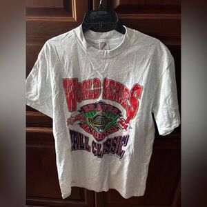 VTG 1995 World Series Braves vs Indians MLB Tee | Single Stitch | 90s Shirt